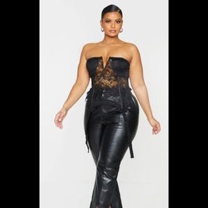 PrettyLittleThing Plus Lace Corset